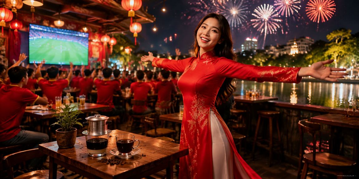 Người dùng tại Hà Nội nạp tiền nhận thưởng trên nền tảng air3 với trang phục áo dài truyền thống